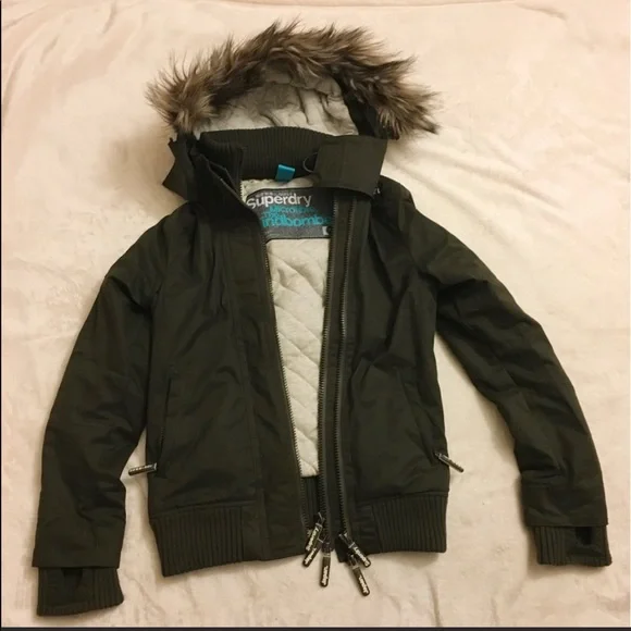 Superdry Jackets Coats Superdry Womens Microfibre Windbomber Jacket Poshmark